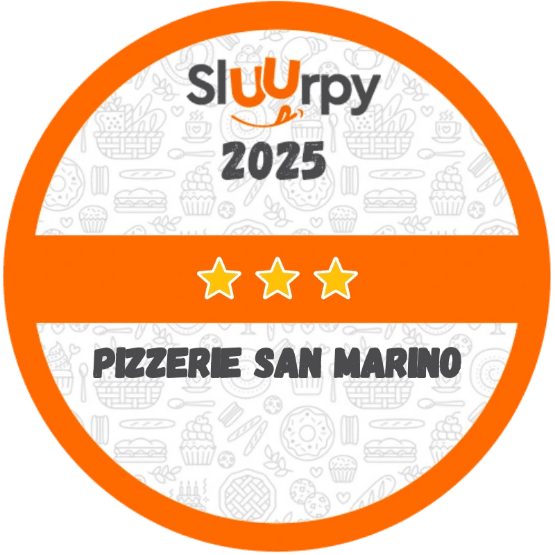 Pizzerie San Marino doporučena na Sluurpy i v roce 2025