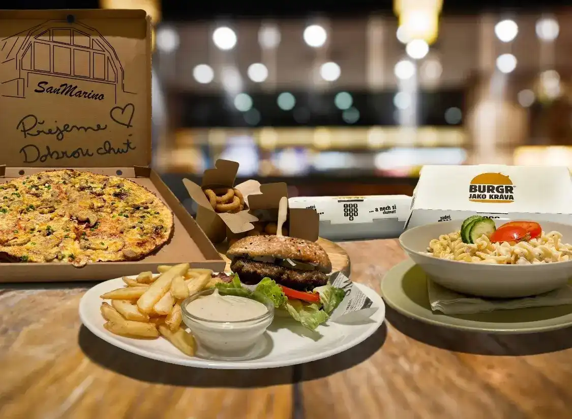 Ukázka našich dobrot s rozvozem po Kladně.